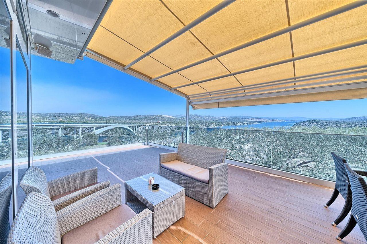Hotel Panorama Шибеник Экстерьер фото